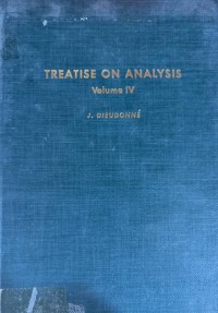 Image of Treatise on Analysis, Volume IV