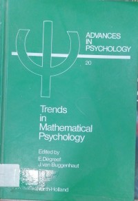 Image of Trends in mathematical psychology