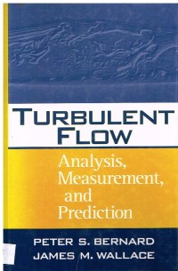 Image of TURBULENT FLOW ANALYSIS,MEASUREMENT,AND PREDICTION