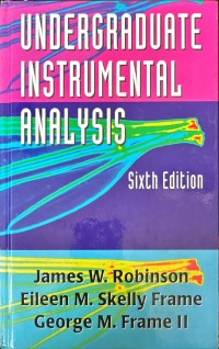 Image of UNDERGRADUATE INSTRUMENTAL ANALYSIS