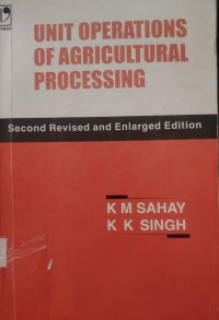 Image of Unit Operations of Agricultural Processing