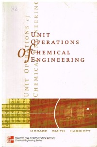 Image of UNIT OPERATIONS OF CHEMICAL ENGINEERING
