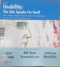 Image of Usability The site speaks for Itself