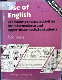 Image of USE OF ENGLISH