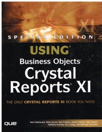 Image of USING BUSINESS OBJECTS CRYSTAL REPORTS XI