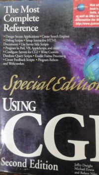 Image of USING CGL SECOND EDITION