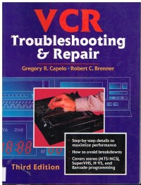 Image of VCR TROUBLESHOOTING & REPAIR