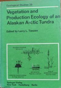 Image of Vegetation and Production Ecology of an Alaskan Arctic Tundra