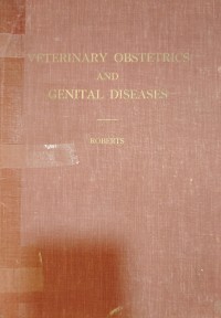 Image of VETERINARY OBSTETRICS AND GENITAL DISEASES