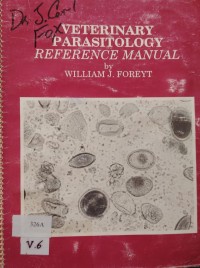 Image of Veterinary Parasitology Reference Manual