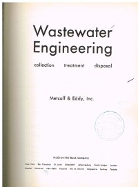Image of WASTEWATER ENGINEERING