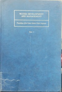 Image of Water Development and Management Part 1