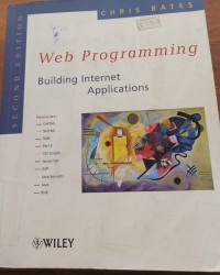 Image of WEB PROGRAMMING : BUILDING INTERNET APPLICATIONS