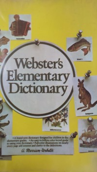 Image of Websters Elementary Dictionary