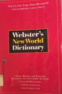 Image of Websters New World Dictionary