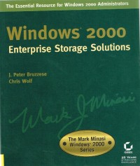 Image of Windows 2000 Enterprise Storage Solutions