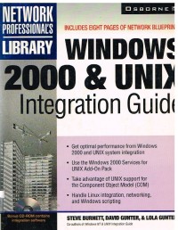 Image of WINDOWS 2000& UNIX INTEGRATION GUIDE