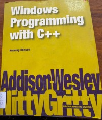 Image of WINDOWS PROGRAMMING WITH C++