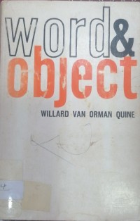Image of WORD& OBJECT
