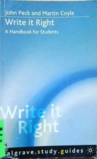 Image of Write it Right