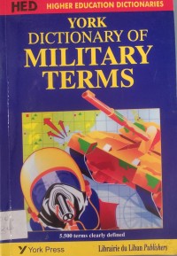Image of YORK DICTIONARY OF MILITARY TERMS